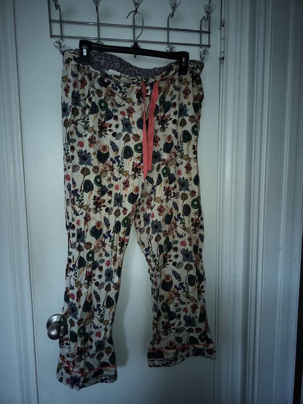 Antonio Marras x Liberty Fabrics Pajama Pants Large Tuxedo Fruit Beetle